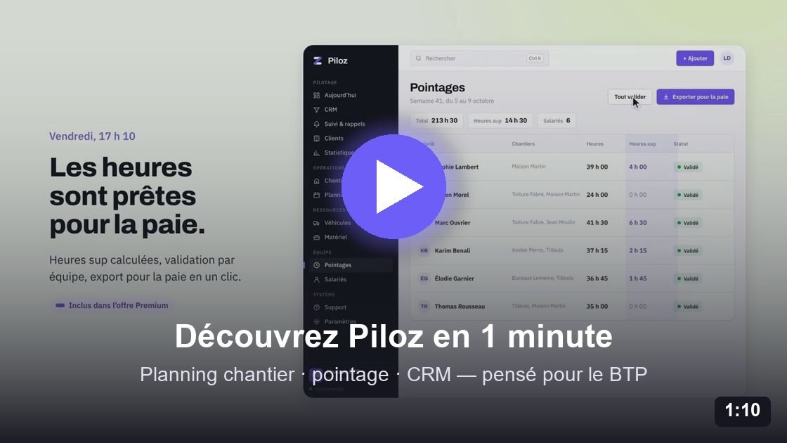 Vidéo : découvrez Piloz en 1 minute